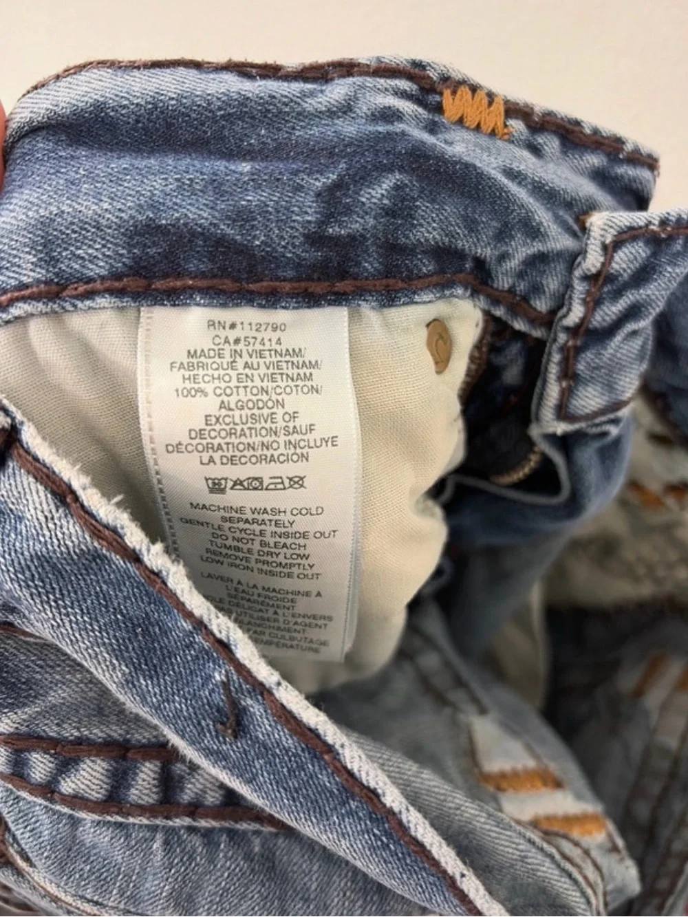 True Religion Ricky Relaxed Straight Jeans